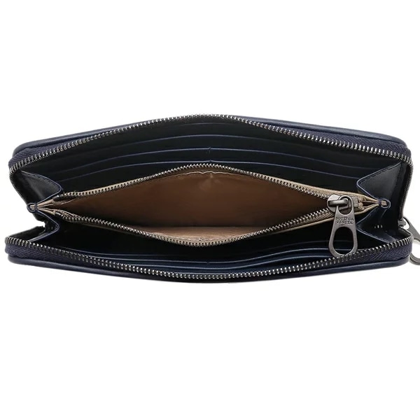 長財布 イントレチャート ネイビー メンズ BOTTEGA VENETA 510643 V4651 4013