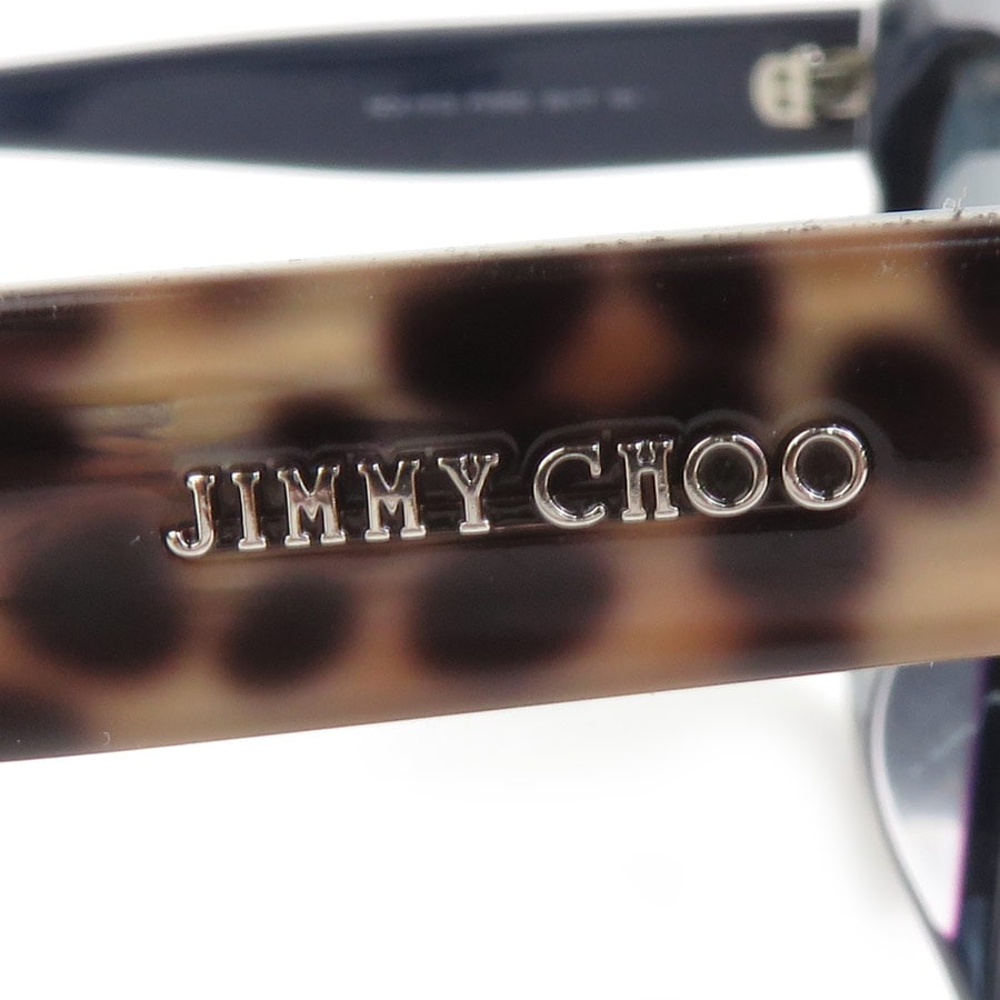ジミーチュウ JIMMY CHOO サングラス プラスチック ネイビー×ブラウン系 レディース h31348a ジミーチュウ JIMMY CHOO サングラス プラスチック ネイビー×ブラウン系 レディース h31348a