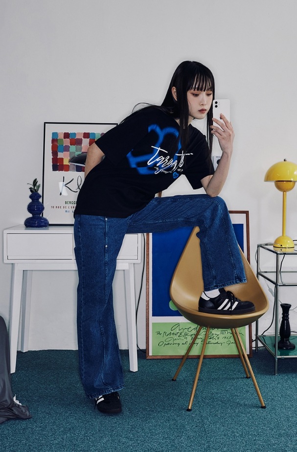 TARGETTO] SPRAY HEART TEE SHIRT
