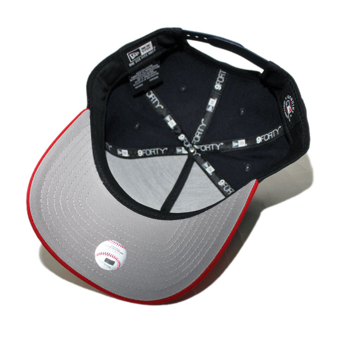 スナップバックキャップ 帽子 9forty メンズ レディース MLB クリーブランド ガーディアンズ フリーサイズ