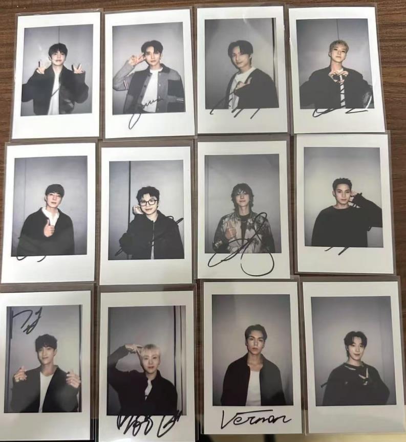 公式品 SEVENTEEN 中華 上海 新年 限定 一直娱 yzy a/ b/ cタイプ