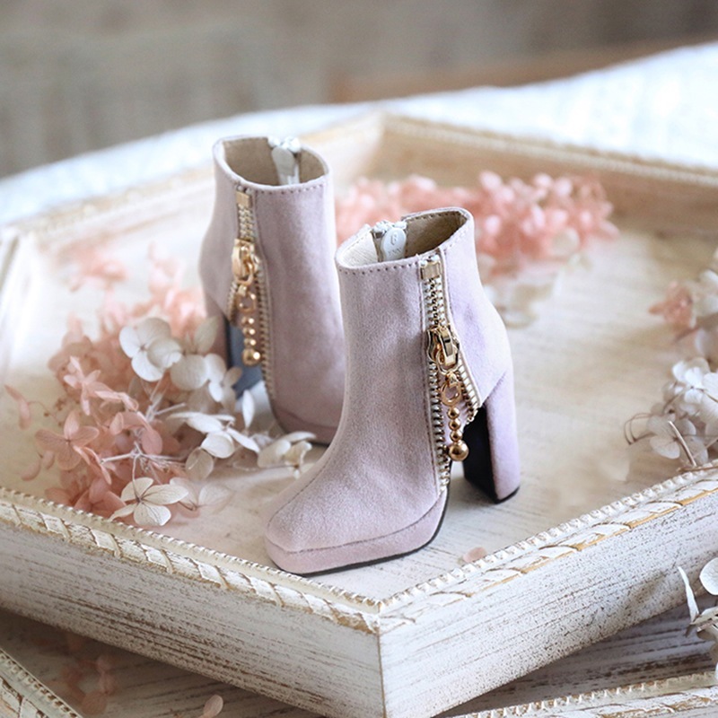 球体関節人形用お靴 ドール靴 BJD SD16サイズ人形用 ベージュ 夏用 ハイヒール サンダル C.L.S-S045