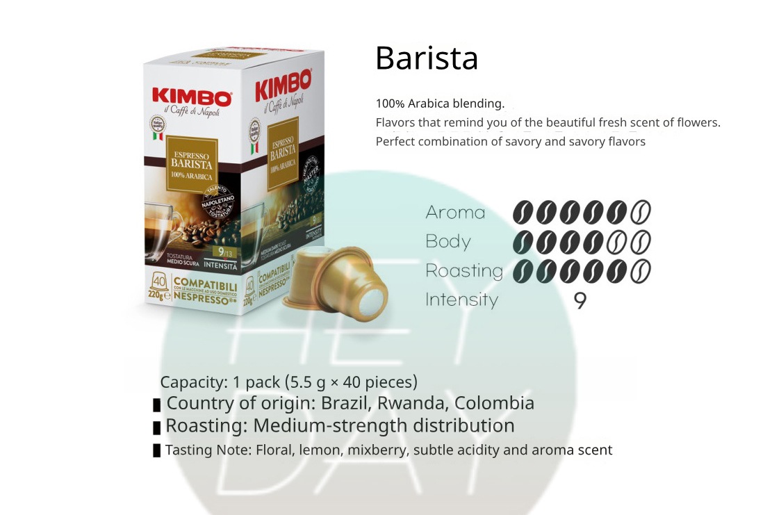 Kimbo]コーヒーカプセル120個ネスプレッソ互換カプセル40個3