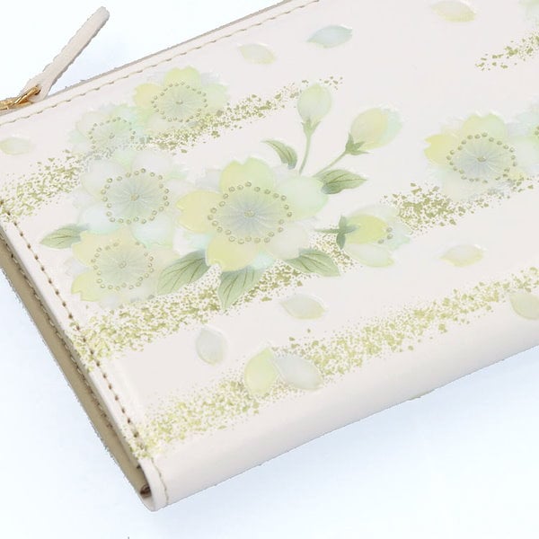 Qoo10] 浅草文庫 財布 長財布 お種銭付 L字ファスナー