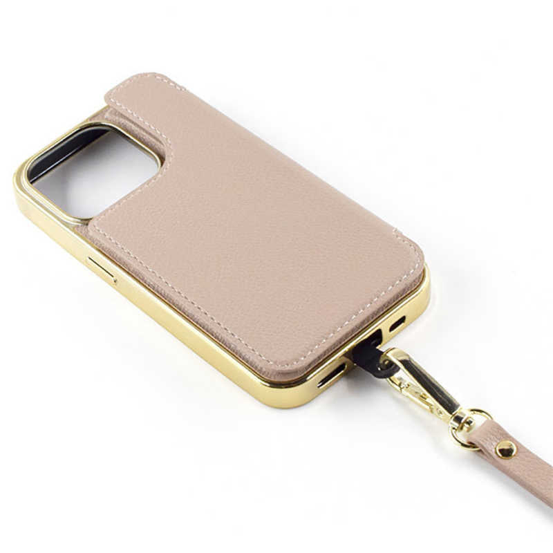 CCCフロンティア　iPhone15 Pro 6.1インチ Cross Body Case Duo ベージュ　MLCSIP23MP2CBBE