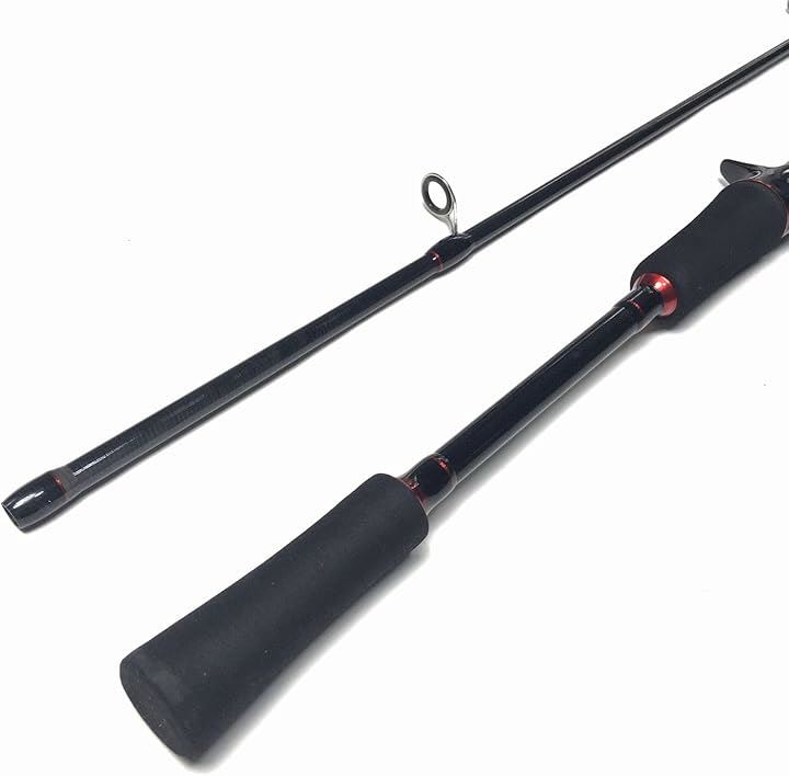 EVA 6フィート 1.8m ベイトロッド 2ピース MH バスロッド シーバスロッド ロックフィッシュロッド(EVA6ftベイトロッド2ピース(MH), 6ft(1.8m)) EVA 6フィート 1.8m ベイトロッド 2ピース MH バスロッド シーバスロッド ロックフィッシュロッド(EVA6ftベイトロッド2ピース(MH), 6ft(1.8m))