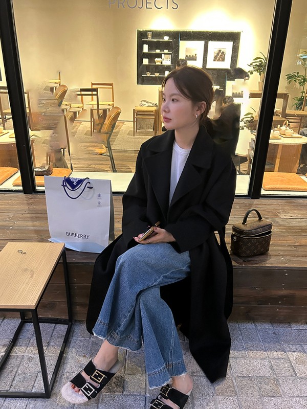 THE R*W 同じスタイルのカスタマイズカラー/カシミア & キャメルヘア & マルベリー シルク & ハイカウント ウール コート THE R*W 同じスタイルのカスタマイズカラー/カシミア & キャメルヘア & マルベリー シルク & ハイカウント ウール コート