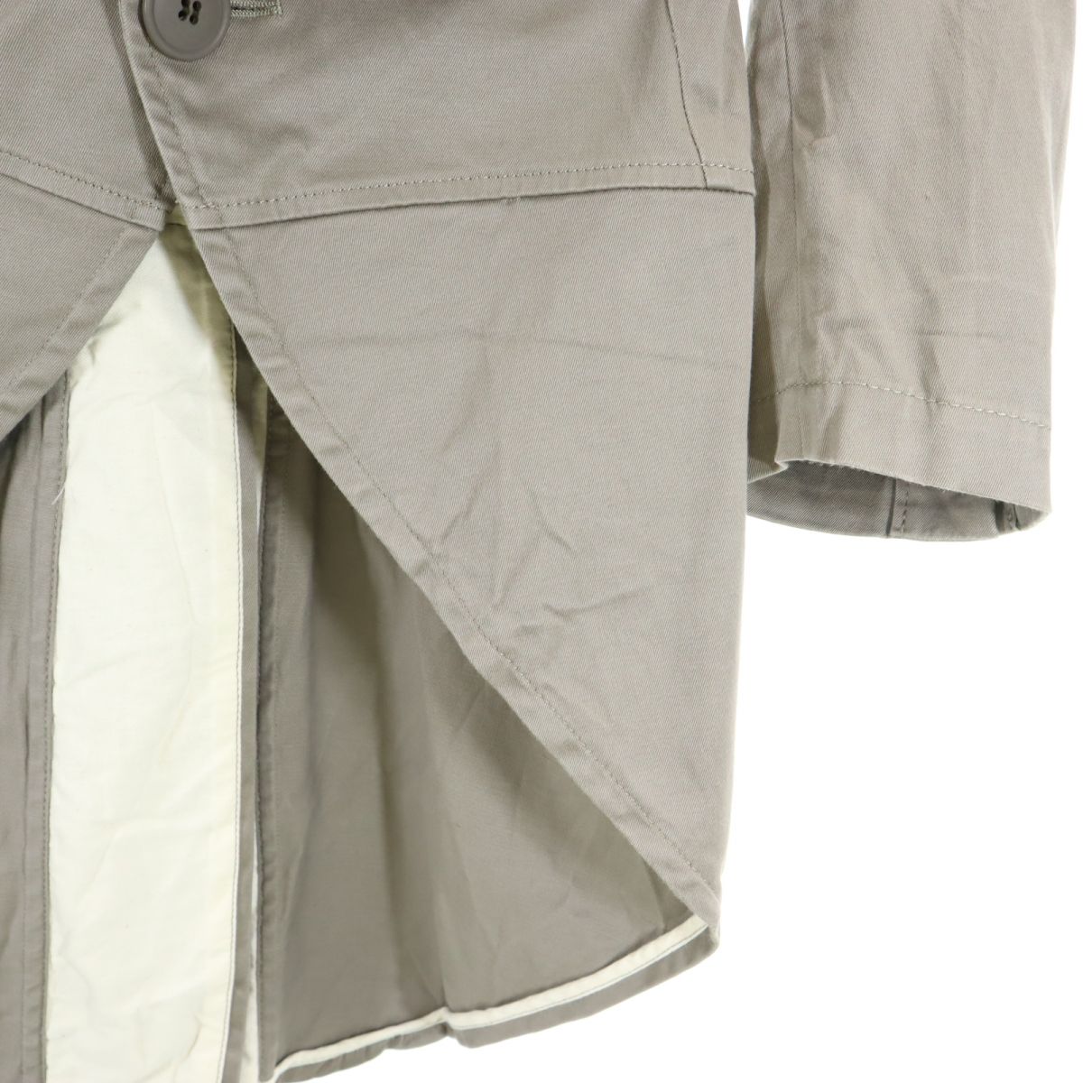 コムデギャルソンコムデギャルソン 2010年 日本製 7分袖 タキシード ジャケット 上下セットアップ Comme des Garcons Comme des Garcons レディース