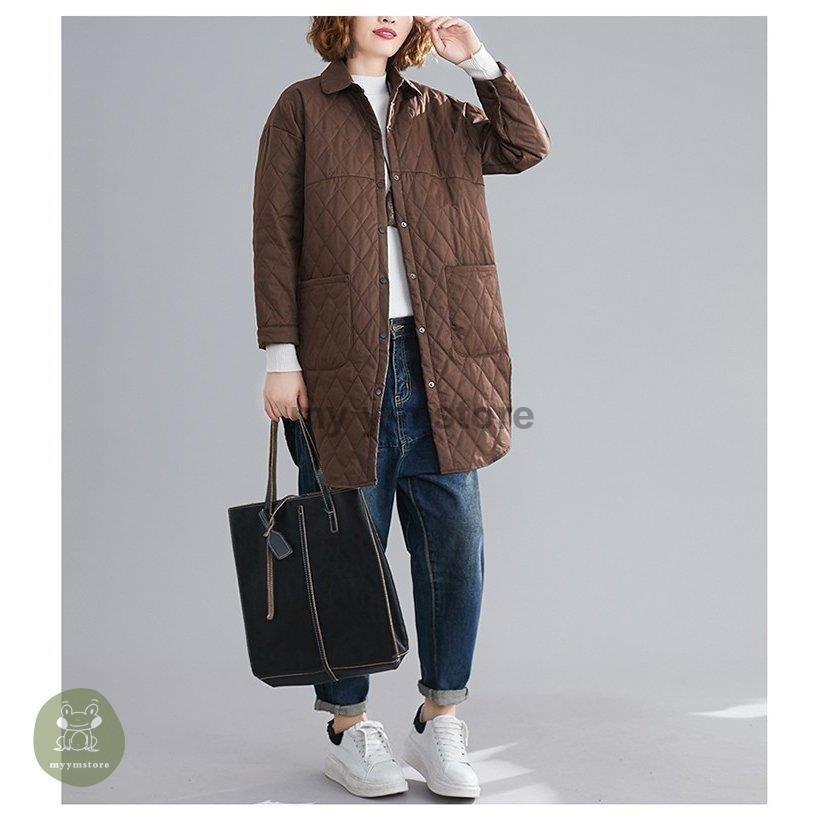 人気沸騰 アウター レディース キルティングコート 長袖 ロング シャツ ライトアウター シンプル カジュアル 秋冬 人気沸騰 アウター レディース キルティングコート 長袖 ロング シャツ ライトアウター シンプル カジュアル 秋冬