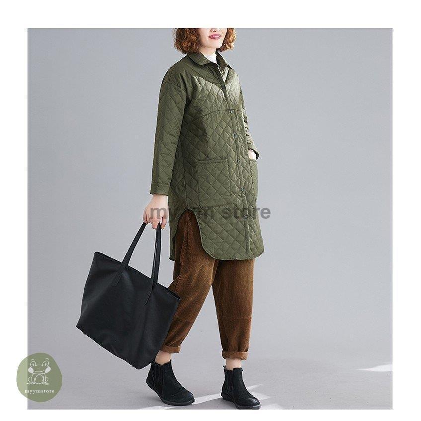 人気沸騰 アウター レディース キルティングコート 長袖 ロング シャツ ライトアウター シンプル カジュアル 秋冬 人気沸騰 アウター レディース キルティングコート 長袖 ロング シャツ ライトアウター シンプル カジュアル 秋冬