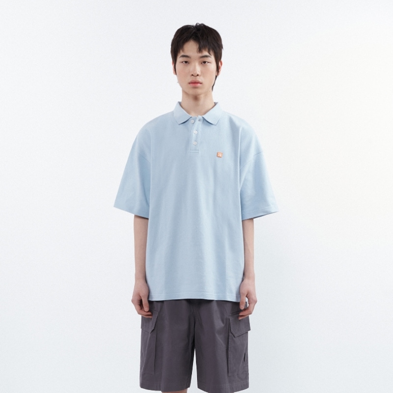 コディークールオーバーフィットミニワッペンピケショートスリーブ Tシャツ_3COLOR コディークールオーバーフィットミニワッペンピケショートスリーブ Tシャツ_3COLOR