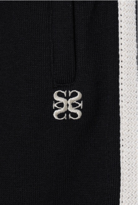 SATUR】 (W) LAWTON ALL DAY TRACK PANTS : CAVIAR BLACK SATUR】 (W) LAWTON ALL DAY TRACK PANTS : CAVIAR BLACK