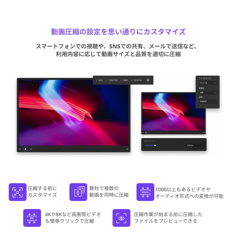 Wondershare UniConverterスーパーメディア変換ソフト(Windows版) 動画や音楽を高速高品質で簡単変換 動画のダウンロード/再生/編集/録画　DVD作成ソフト 永久ライセン