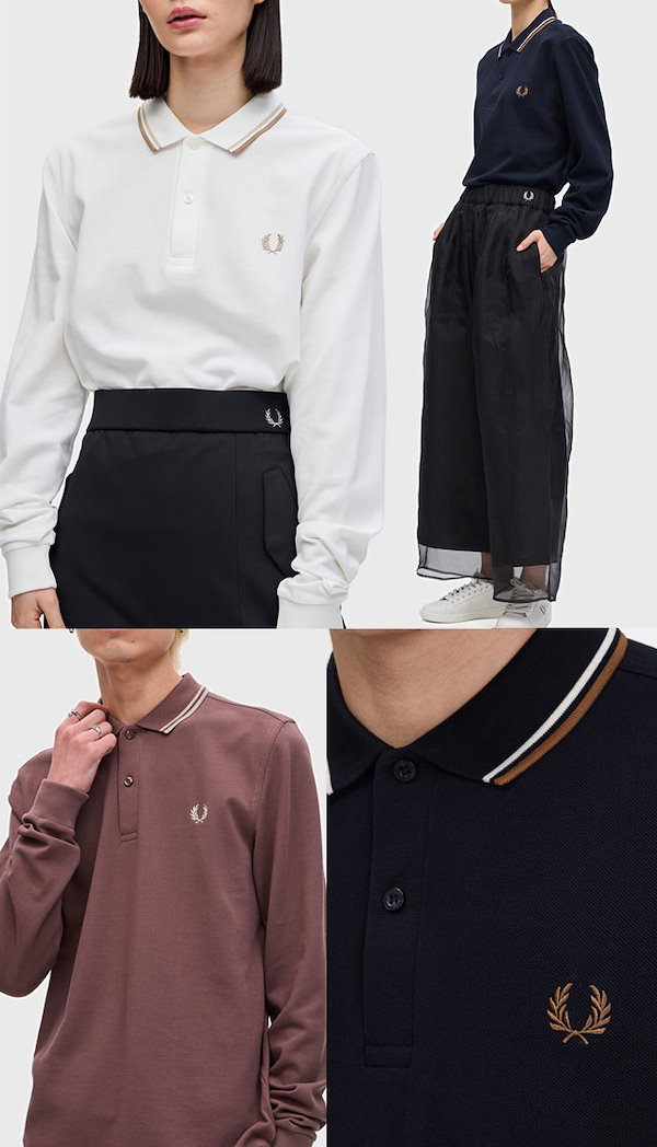 The Fred Perry Shirt - M3636／フレッドペリー長袖ポロシャツ