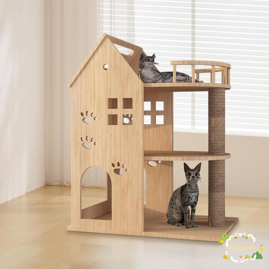 キャットタワー 大人気 突っ張りハウス ネコ 猫タワー ねこ ペット ねずみのおもちゃ付き スリム 省スペースで大満足！New キャットタワー 突っ張り スリム 透明宇宙船 猫タワー 多頭飼い 爪とぎ