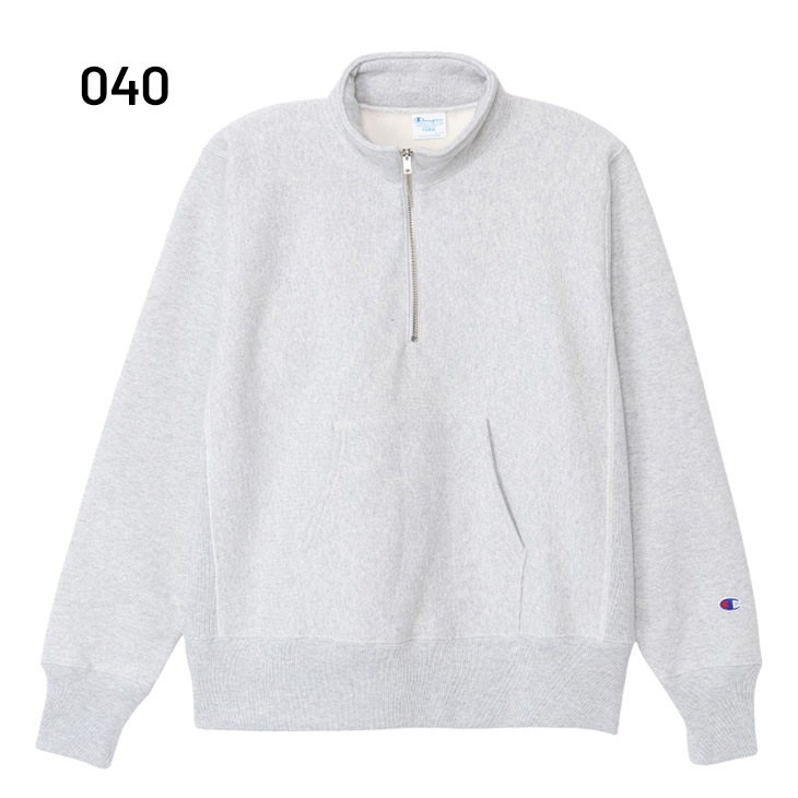 スウェットシャツ ハーフジップ 長袖 メンズ 裏起毛 保温/C3-Y017