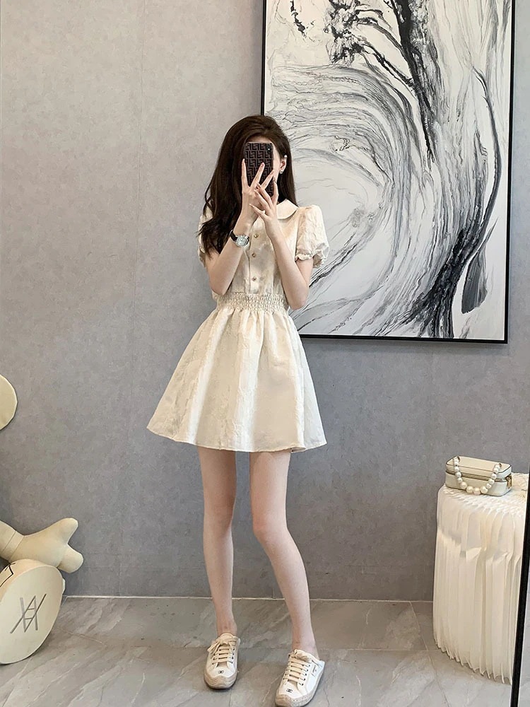 スカートフランスの小さい香水様式のかわいい妖精のドローストリングスカートの女性25のの茶壊れ目の甘い女の子の感覚の服 スカートフランスの小さい香水様式のかわいい妖精のドローストリングスカートの女性25のの茶壊れ目の甘い女の子の感覚の服