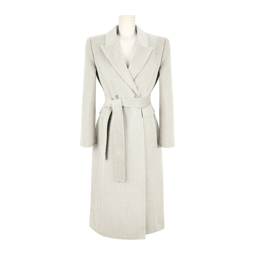 [メガ割りSALE]キルトベスト&ストラップ付ダブルボタンハンドメイドコート