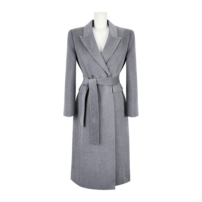 [メガ割りSALE]キルトベスト&ストラップ付ダブルボタンハンドメイドコート