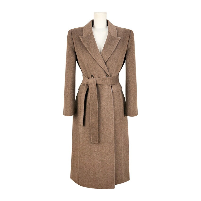 [メガ割りSALE]キルトベスト&ストラップ付ダブルボタンハンドメイドコート