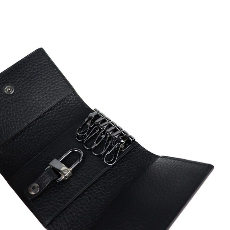 【未使用】Dunhill キーケース　6連　ブラック dunhill ダンヒル キーケース 6連 キーリング付き メンズ