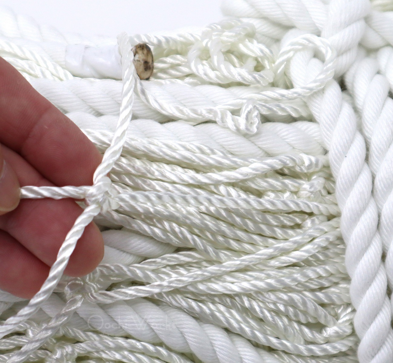 安全ネット 2.7mx3.6m 100mm目 白 線径3.7mm 養生ネット 多目的ネット 落下防止 安全ネット 2.7mx3.6m 100mm目 白 線径3.7mm 養生ネット 多目的ネット 落下防止