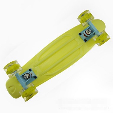 22インチ標準スケートボードPP(ポリプロピレン)アルミニウム合金PU ABEC-7-パープルイエローブルーBlushin 22インチ標準スケートボードPP(ポリプロピレン)アルミニウム合金PU ABEC-7-パープルイエローブルーBlushin