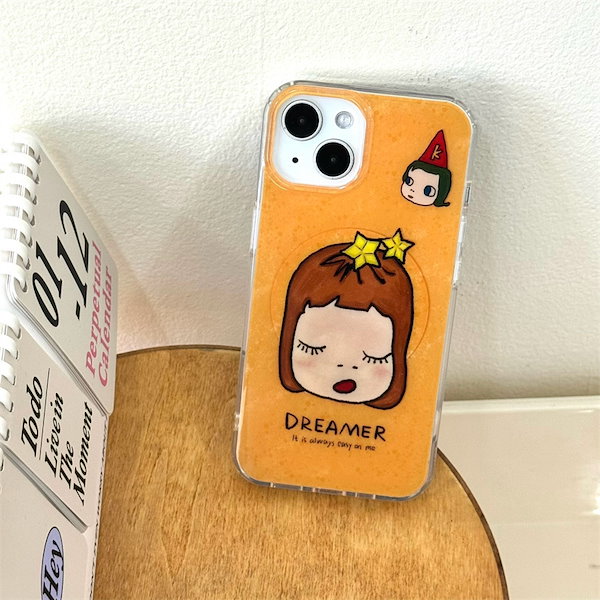 Qoo10] 星の頭飾り奈良美智磁気吸引はiphone