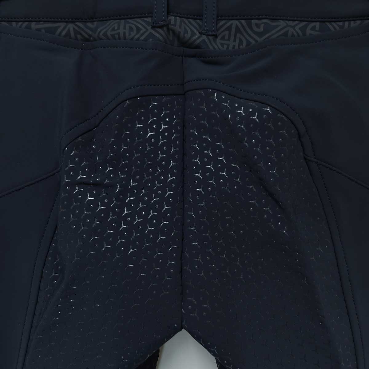 【中古・未使用品】エクイライン PANTALONE Breeches フルグリップ キュロット EQUILINE 44 ネイビー N08873 レディース 乗馬 馬術 未使用】EQUILINE エクイライン ハーフグリップ キュロット 44
