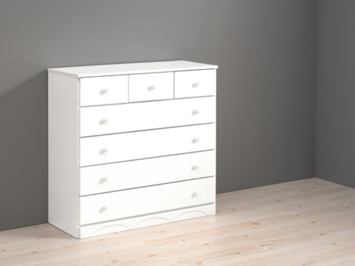 チェスト 5段 洋タンス 桐製 シンプルチェスト 幅87cm