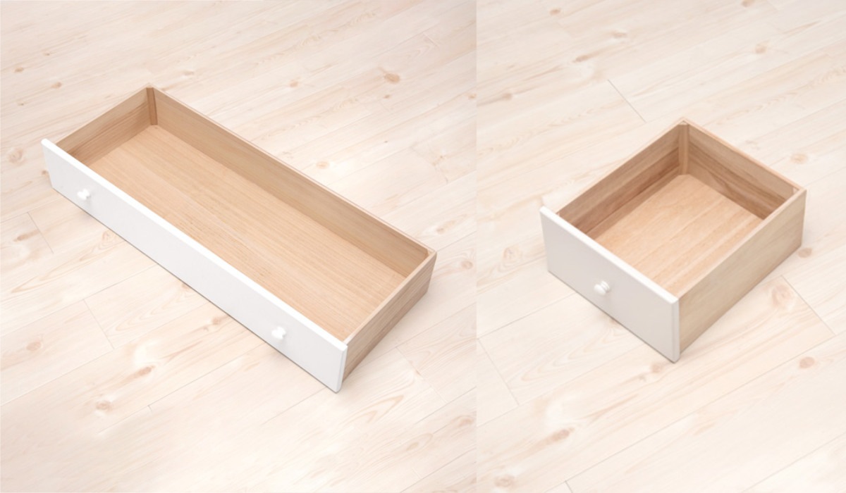 チェスト 5段 洋タンス 桐製 シンプルチェスト 幅87cm