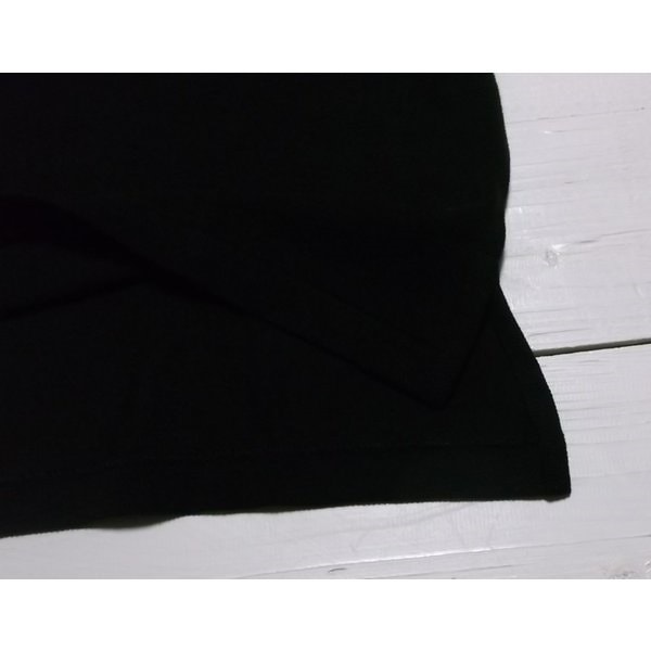 ボーイズサイズ 半袖 ビッグポニー 鹿の子 ポロシャツ ブラック boys PR2-1019