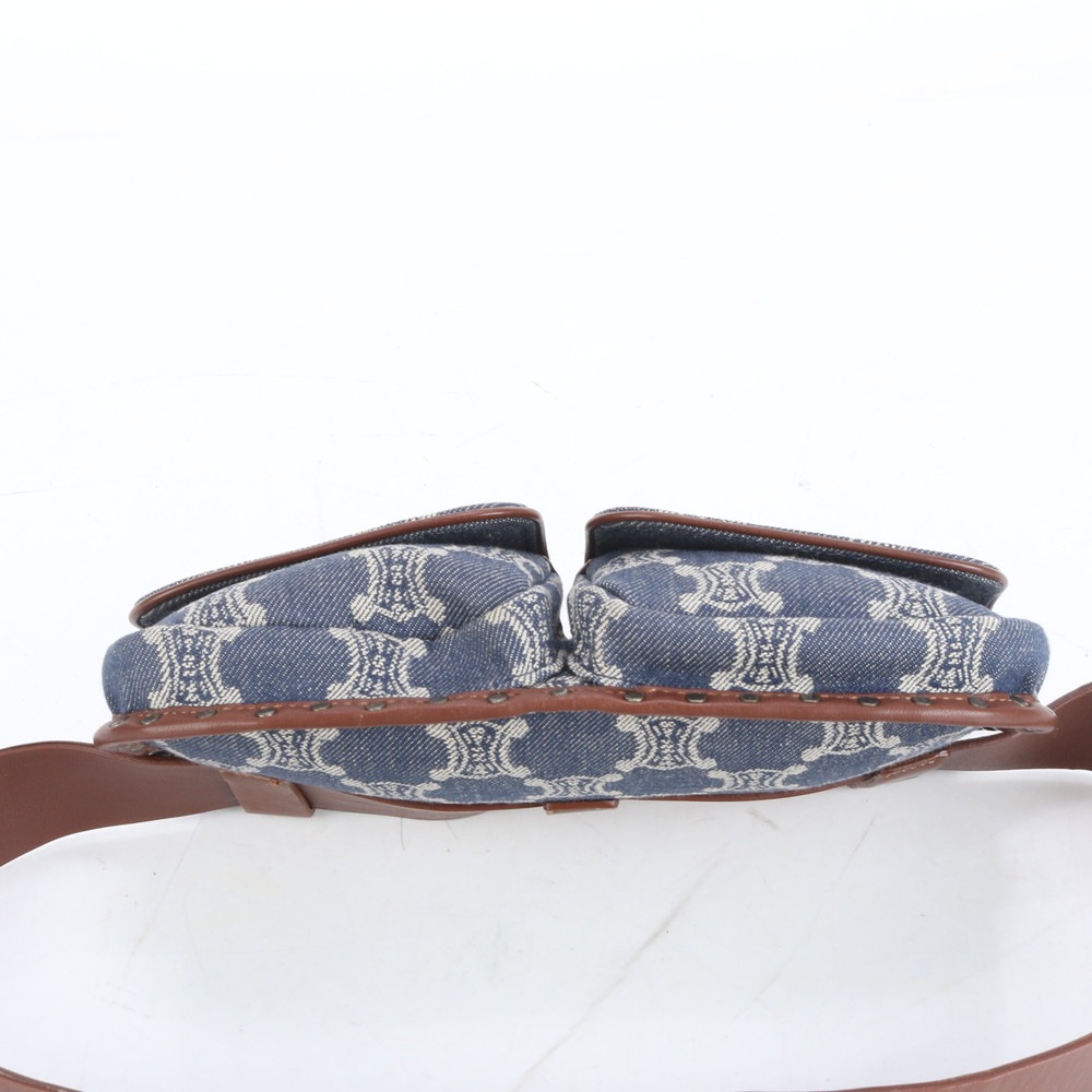 極美品 パリ マカダム デニム レザー×キャンバス 2WAY ボディバッグ 斜め掛け ボディ ウエストポーチ ショルダー トート メンズ RUE CQ37-6 中古 極美品 パリ マカダム デニム レザー×キャンバス 2WAY ボディバッグ 斜め掛け ボディ ウエストポーチ ショルダー トート メンズ RUE CQ37-6 中古