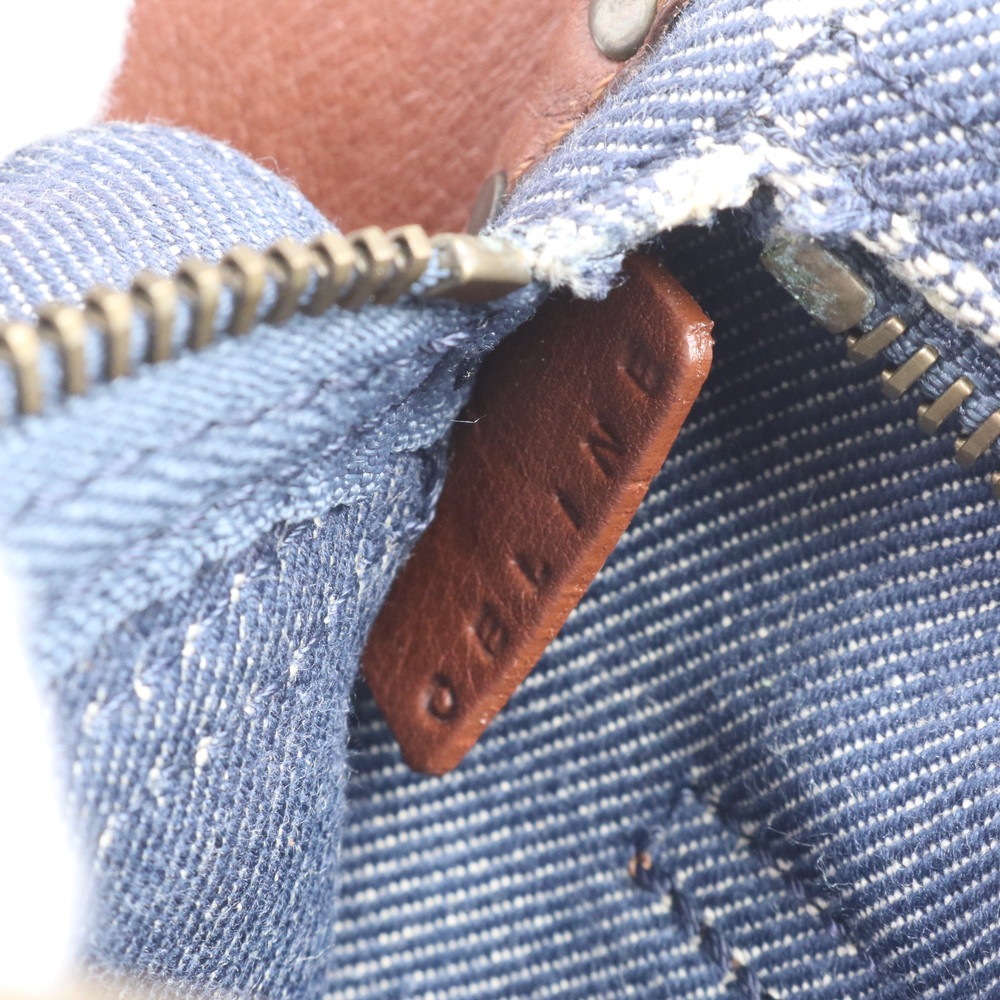 極美品 パリ マカダム デニム レザー×キャンバス 2WAY ボディバッグ 斜め掛け ボディ ウエストポーチ ショルダー トート メンズ RUE CQ37-6 中古 極美品 パリ マカダム デニム レザー×キャンバス 2WAY ボディバッグ 斜め掛け ボディ ウエストポーチ ショルダー トート メンズ RUE CQ37-6 中古