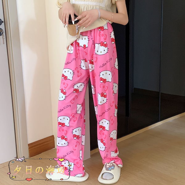 Qoo10] 部屋着 キティちゃん パジャマ ハローキ