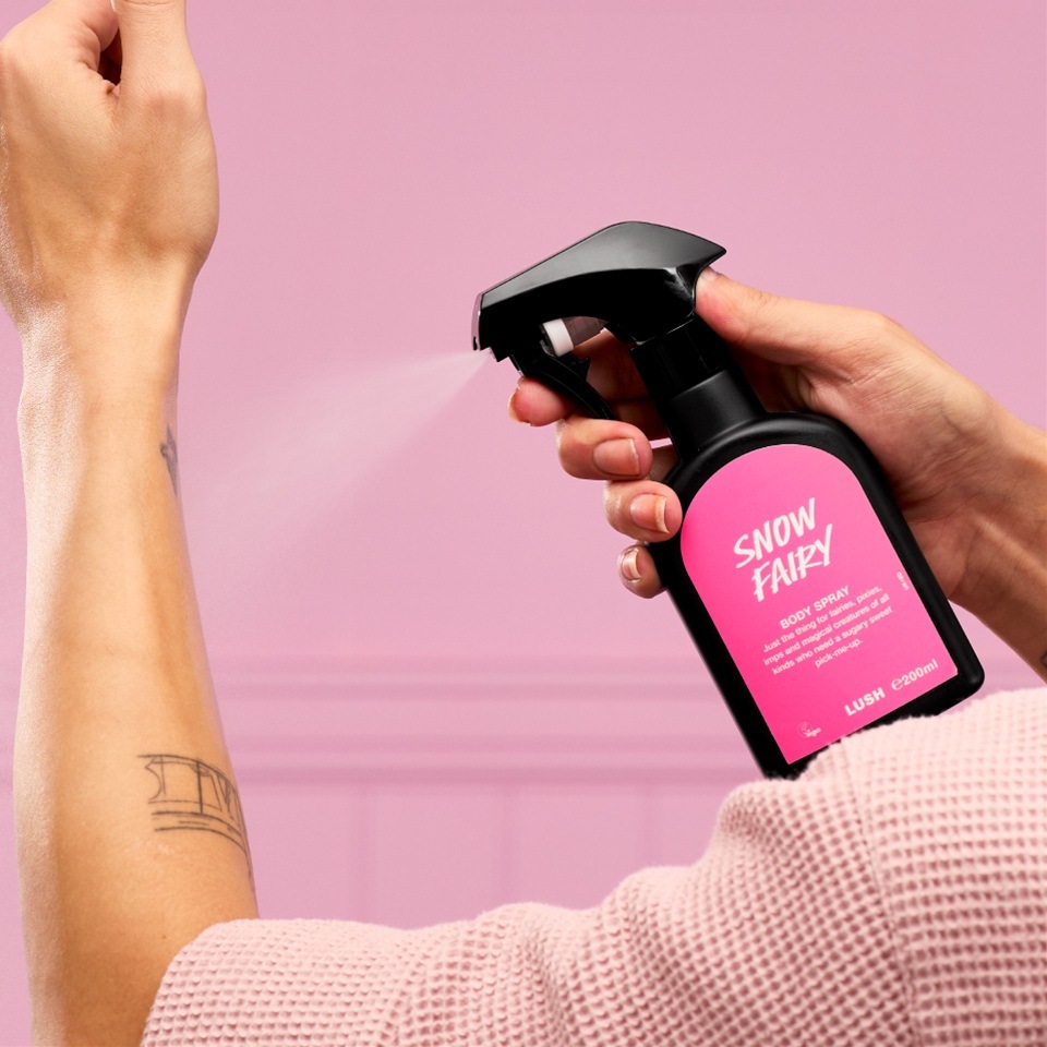 Qoo10] LUSH スノーフェアリー ボディスプレー クリス