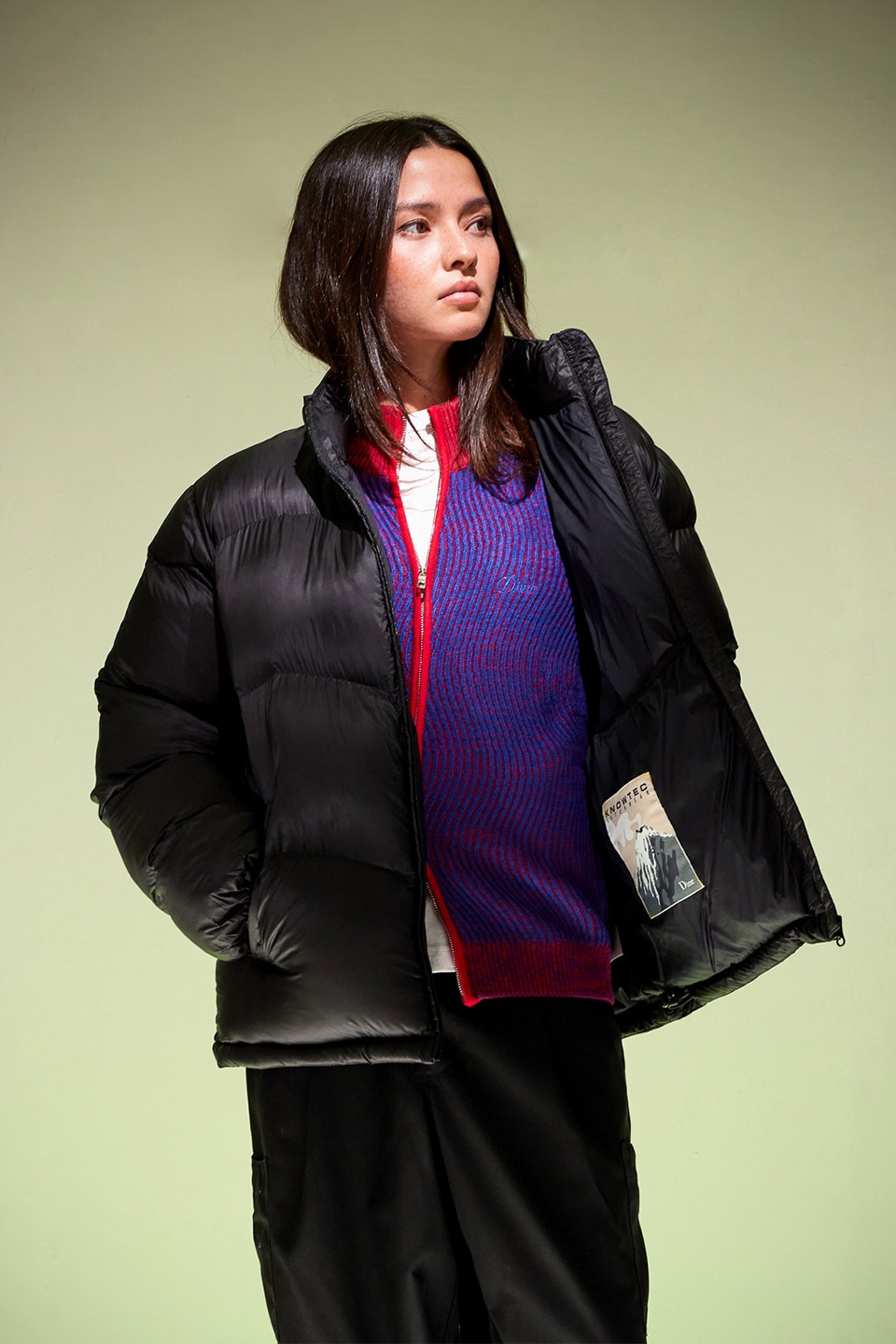 DIME】 CLASSIC RIPSTOP PUFFER : BLACK
