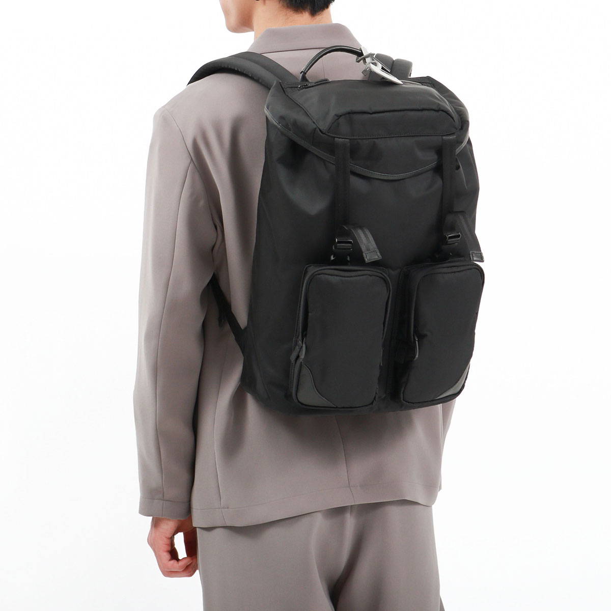 HYDROFOIL フラップバックパック A4 B4 大容量 撥水 日本製 抗菌 消臭 HYD013