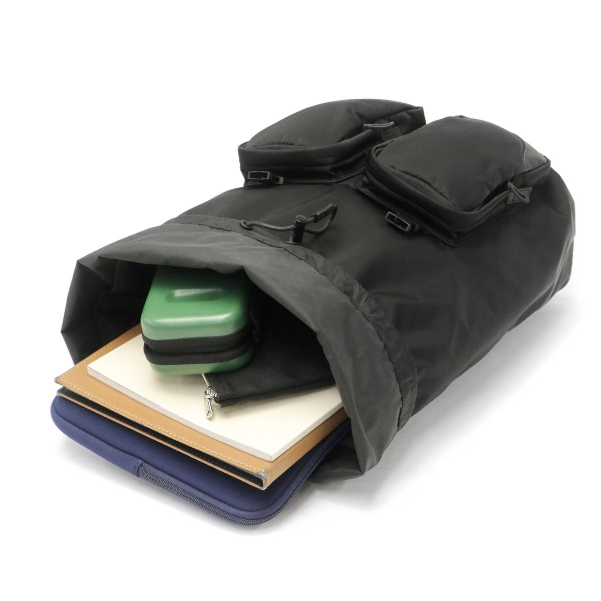 HYDROFOIL フラップバックパック A4 B4 大容量 撥水 日本製 抗菌 消臭 HYD013