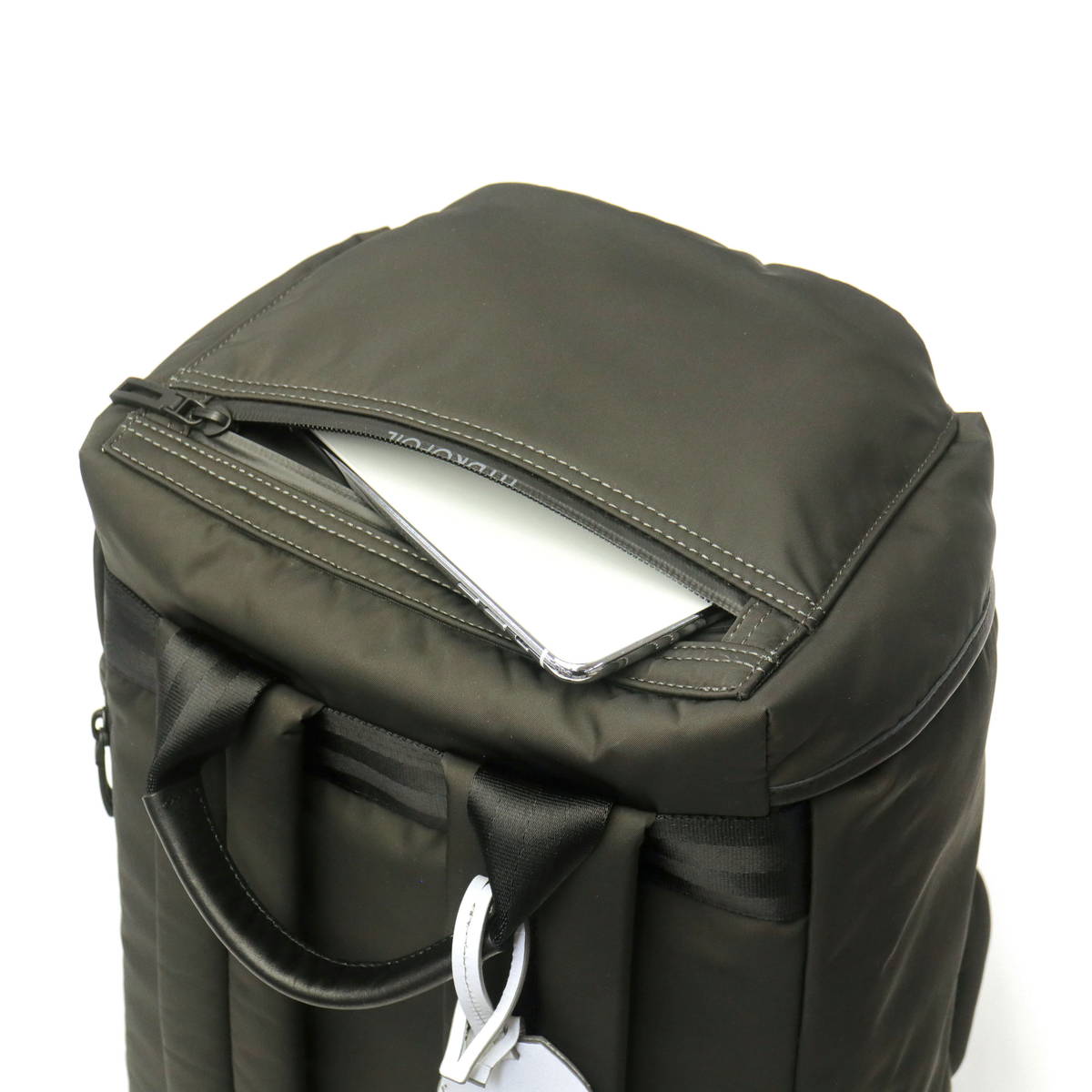 HYDROFOIL フラップバックパック A4 B4 大容量 撥水 日本製 抗菌 消臭 HYD013