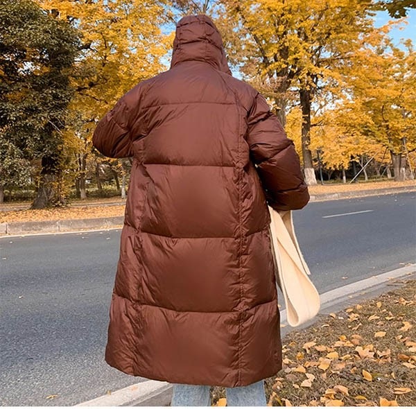 ダウンコート メンズ ダウンジャケット フードなし 大きいサイズ 黒 ブラック 厚手 冬服 防寒着 おしゃれ S M L オーバーサイズ 着やせ 20代 30代 40代 50代 60代 秋 冬 bg1