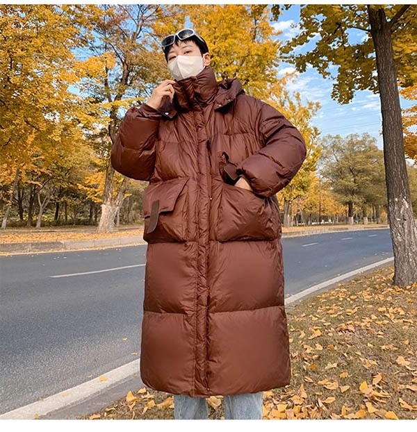 ダウンコート メンズ ダウンジャケット フードなし 大きいサイズ 黒 ブラック 厚手 冬服 防寒着 おしゃれ S M L オーバーサイズ 着やせ 20代 30代 40代 50代 60代 秋 冬 bg1