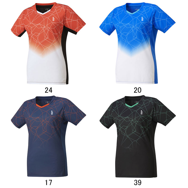 レディースゲームシャツ テニスバドミントン アパレル(レディース) t2413-20