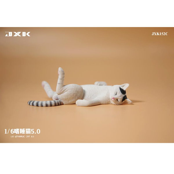 Qoo10] JXK 1/6 サイズ 猫 家猫 眠そう