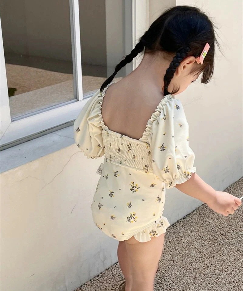 水着 女の子 ワンピース 子ども水着 子供 水着 子供水着 キッズ 可愛い 花柄 ベビー水着 ガールズ キッズ 水着 スクール水着 みずぎ ストレッチ 女児 可愛い 保育園 幼稚園 スイムウェア 小