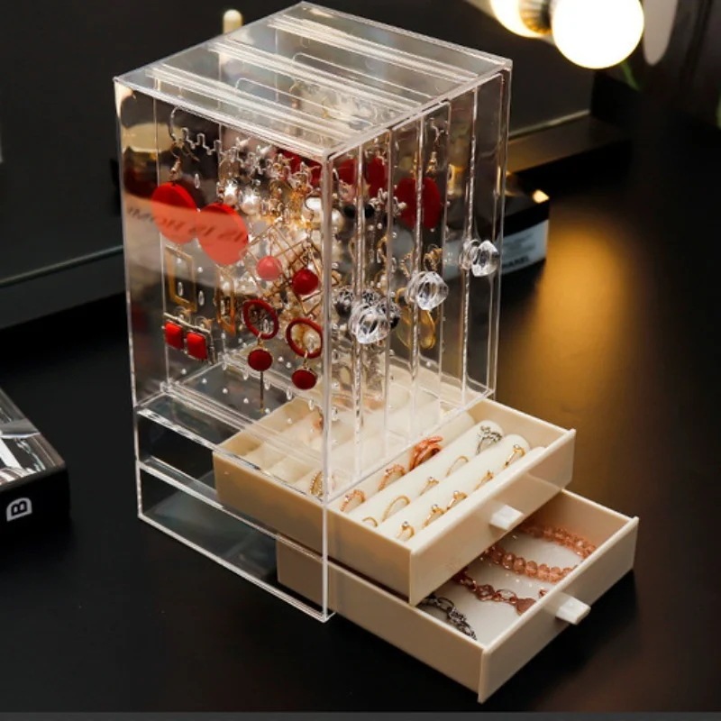 アクリルジュエリーディスプレイ,透明な収納ボックス,プレゼンテーションケース,防塵,絶妙なジュエリーアクセサリー用 アクリルジュエリーディスプレイ,透明な収納ボックス,プレゼンテーションケース,防塵,絶妙なジュエリーアクセサリー用