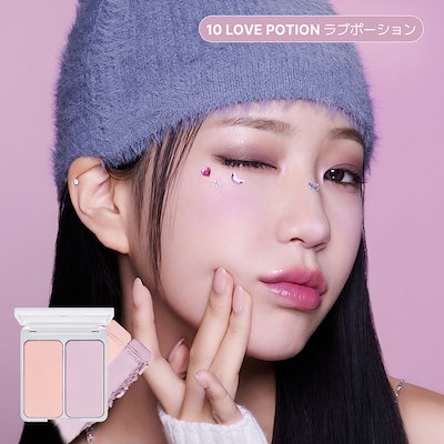 Qoo10] 2ªN 【公式】【GIFT】デュアルチーク&ブラ : ポイントメイク