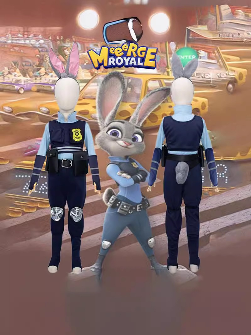 ジュディスーツ 子供用ズートピア コスプレスーツ ウサギコススーツ バニーバニー婦警コス衣装 ジュディスーツ 子供用ズートピア コスプレスーツ ウサギコススーツ バニーバニー婦警コス衣装