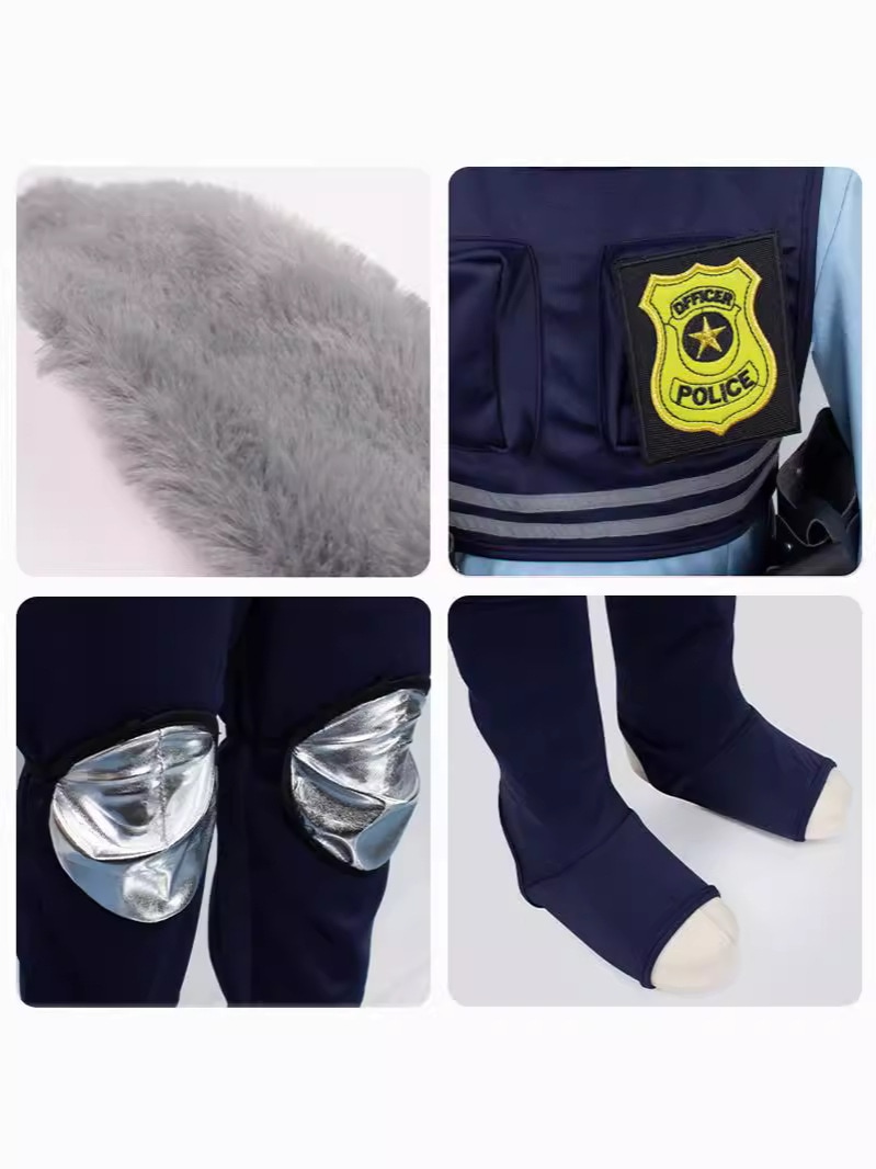 ジュディスーツ 子供用ズートピア コスプレスーツ ウサギコススーツ バニーバニー婦警コス衣装 ジュディスーツ 子供用ズートピア コスプレスーツ ウサギコススーツ バニーバニー婦警コス衣装