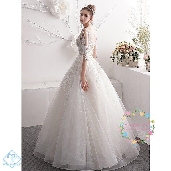 【rrr】ウェディングドレス　マタニティドレス 楽天市場】ウエディングドレス 長袖 ロングドレス マタニティ